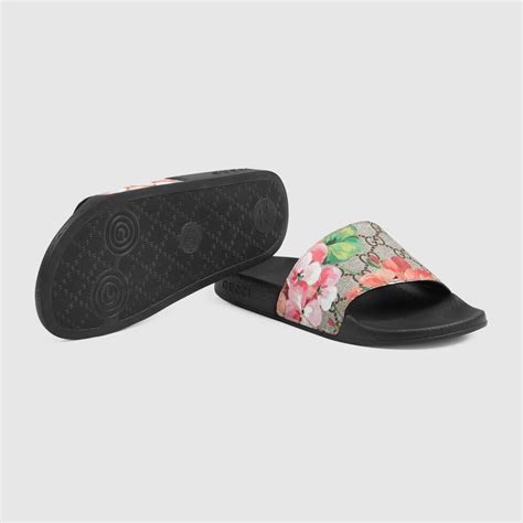 women's gg gucci slides|gucci slides women fit.